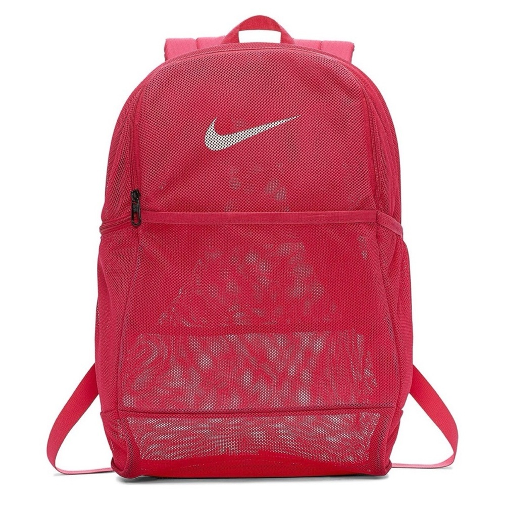 NIKE - Pink Brasilia Mesh Training Backpack